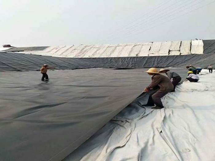 土工膜防滲膜為什么不建議在太陽下暴曬